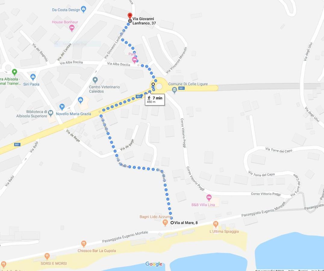 Apartament Quiete Ad Un Passo Dal Mare Albisola Superiore Zewnętrze zdjęcie